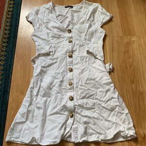 White Cotton On Dress